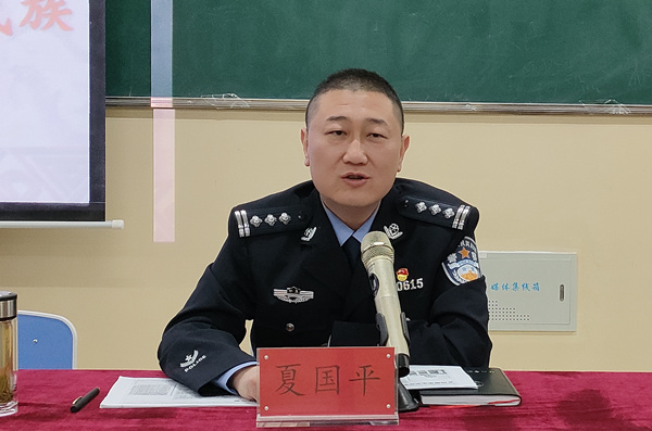 夏国平同志走进宁夏地质工程学校讲授专题党课